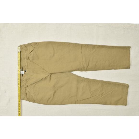 Duluth Trading Co. Men's Flex Fire Hose HD Pants Size 42x32 Khaki Lined Pants - Picture 2 of 8